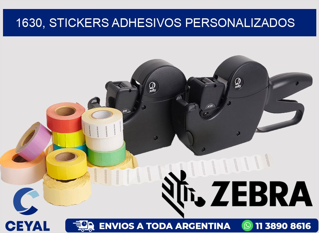 1630, stickers adhesivos personalizados