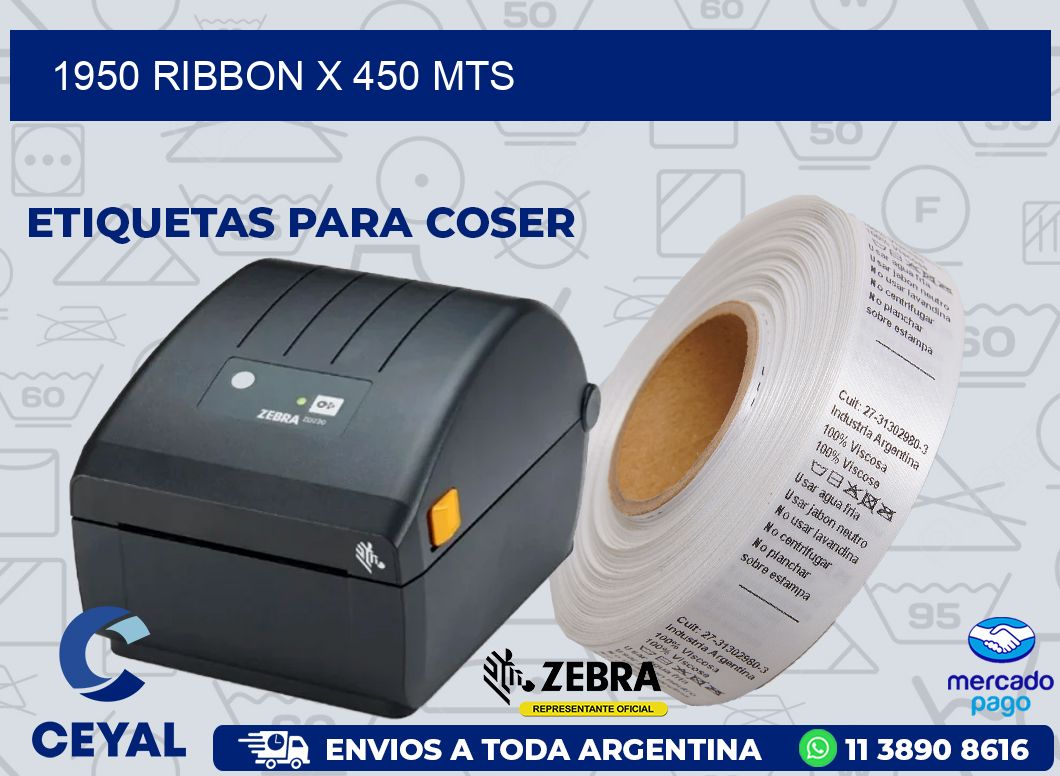1950 RIBBON X 450 MTS