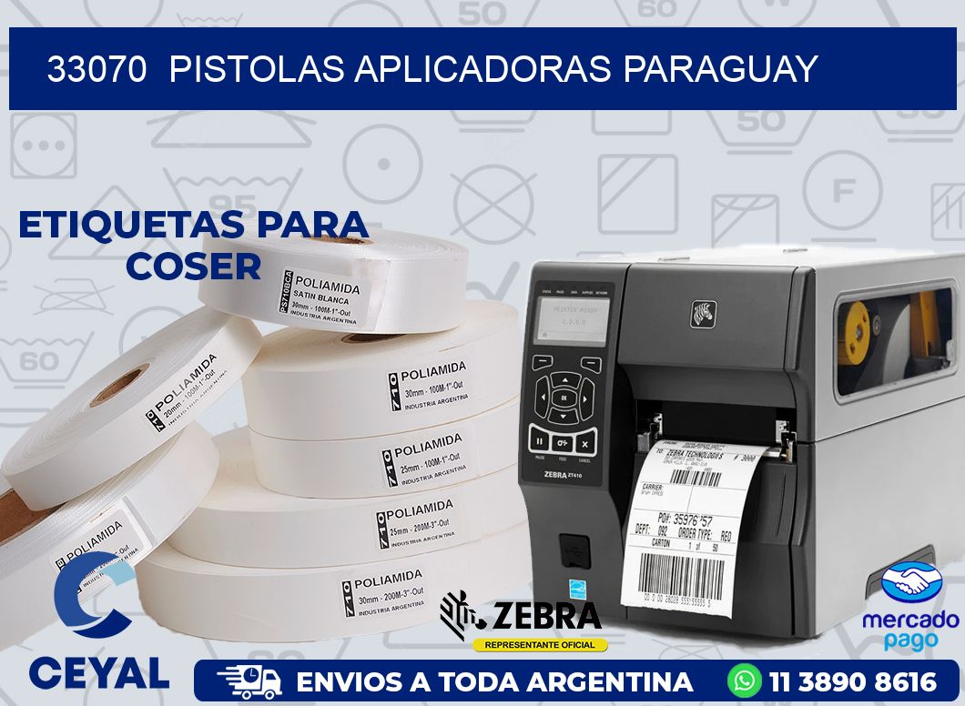 33070 PISTOLAS APLICADORAS PARAGUAY