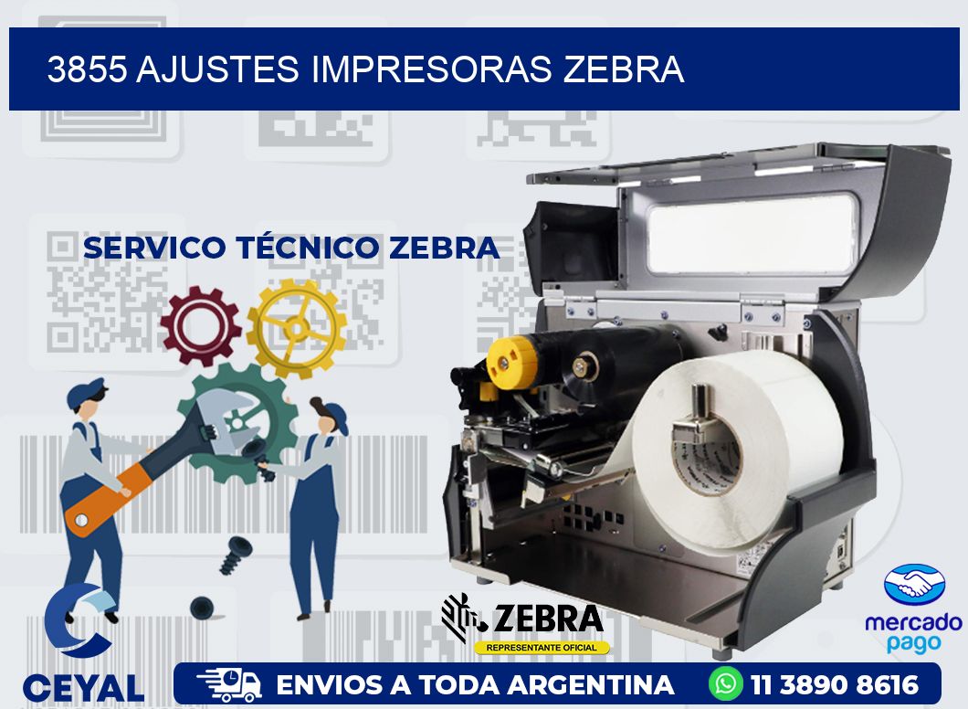 3855 AJUSTES IMPRESORAS ZEBRA