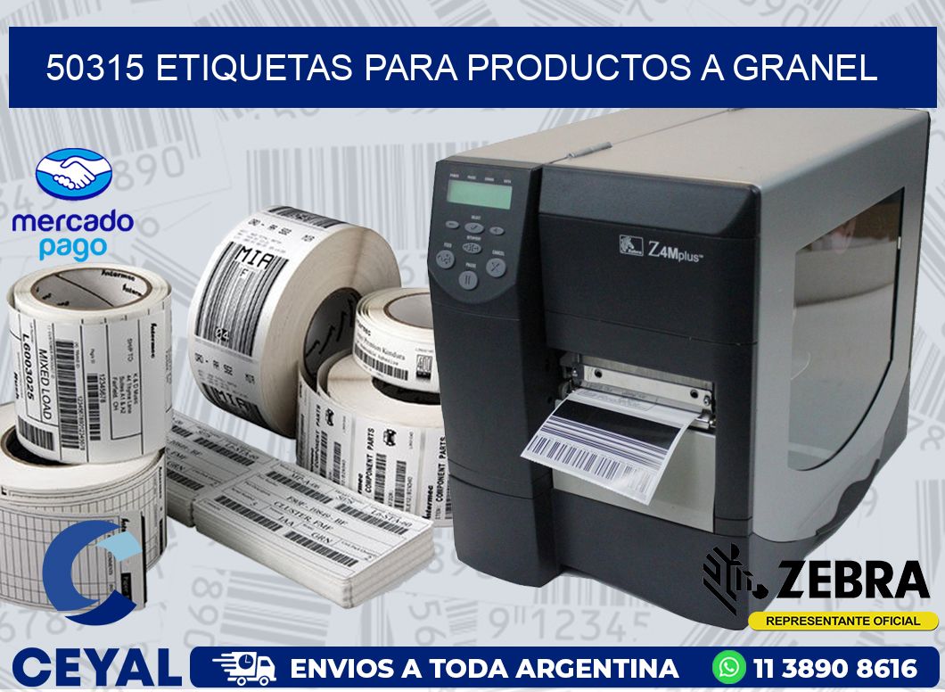 50315 ETIQUETAS PARA PRODUCTOS A GRANEL