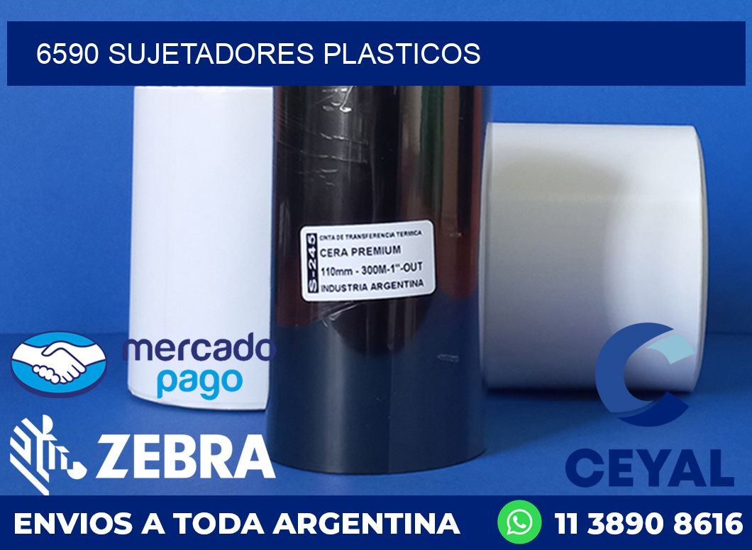 6590 SUJETADORES PLASTICOS