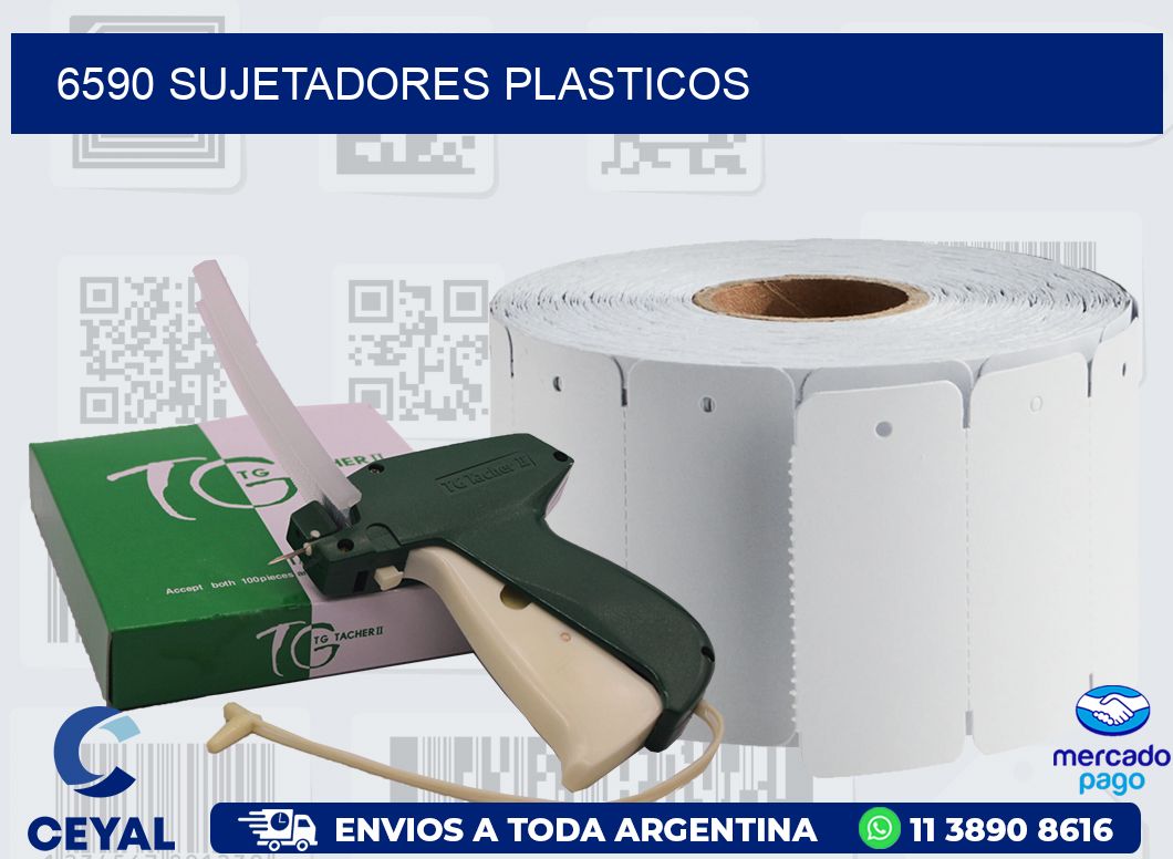 6590 SUJETADORES PLASTICOS