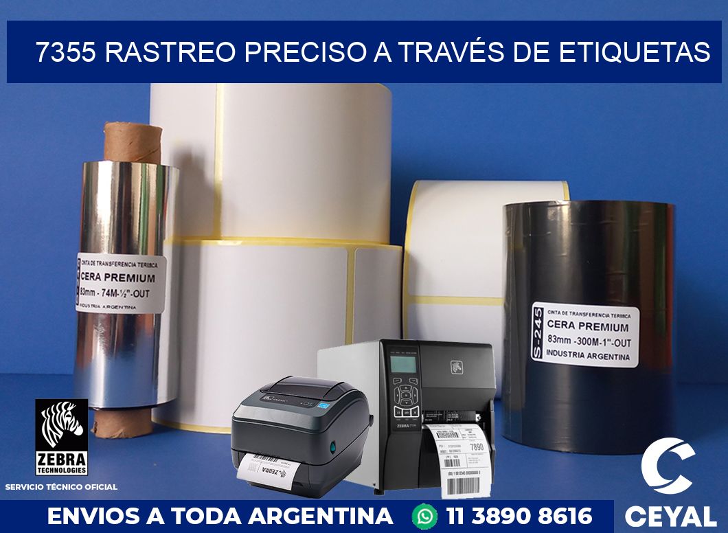 7355 RASTREO PRECISO A TRAVÉS DE ETIQUETAS
