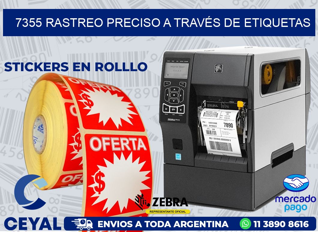 7355 RASTREO PRECISO A TRAVÉS DE ETIQUETAS