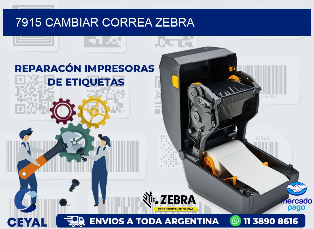 7915 CAMBIAR CORREA ZEBRA
