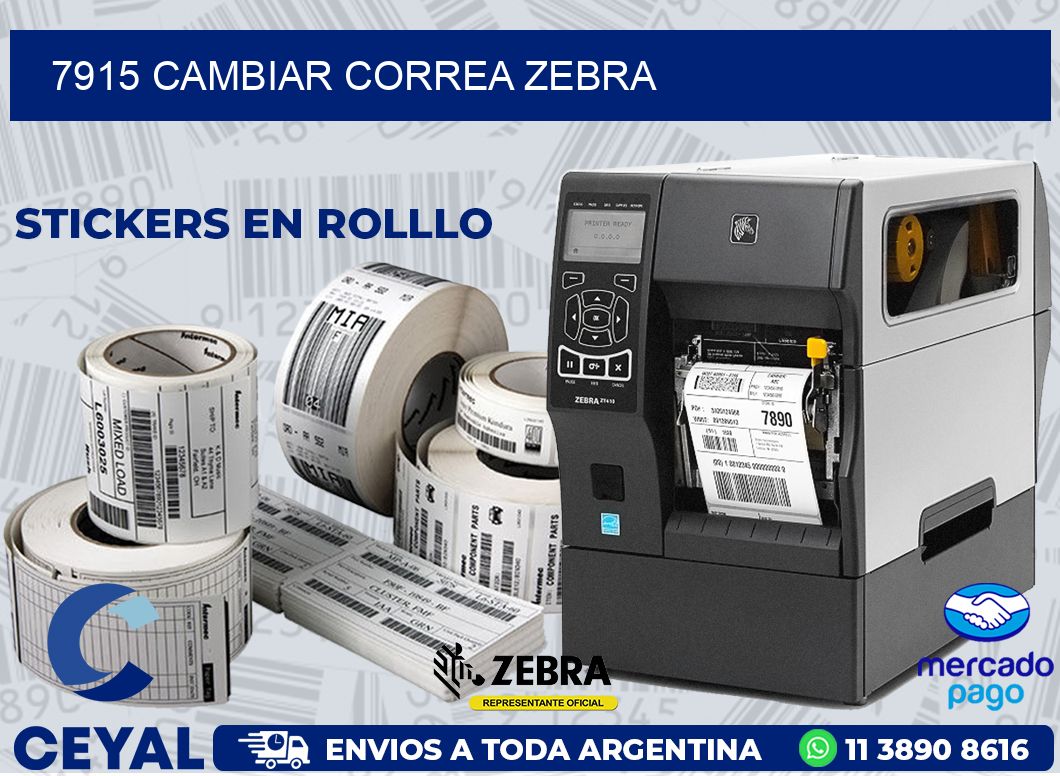 7915 CAMBIAR CORREA ZEBRA