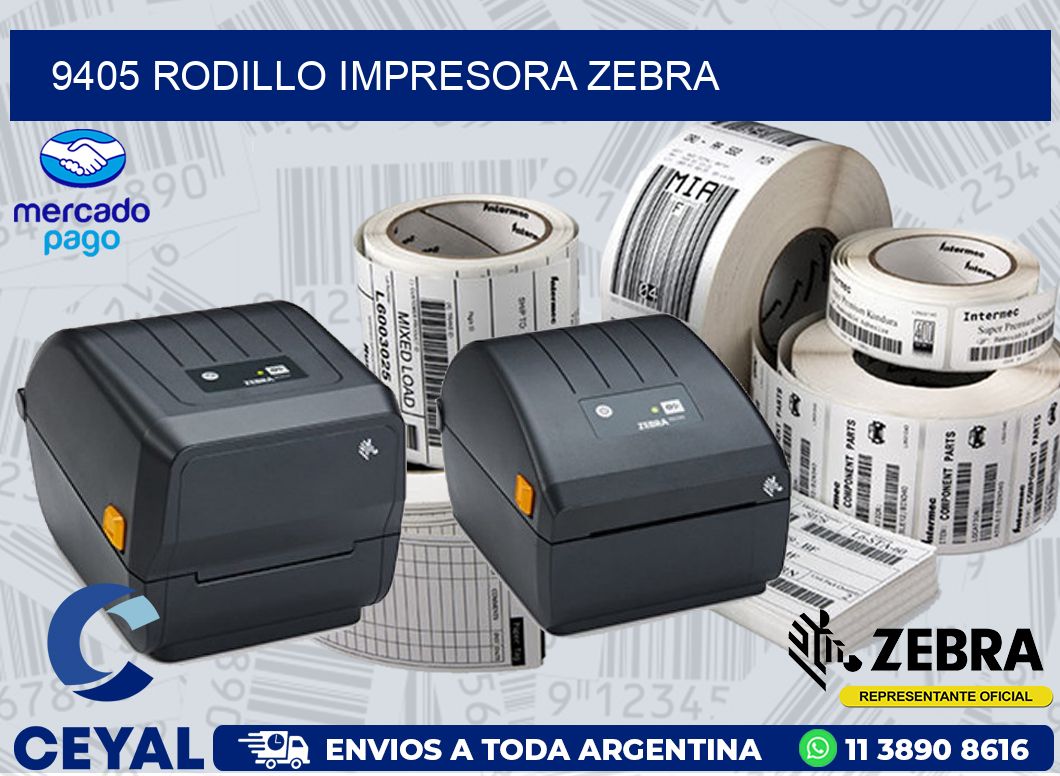 9405 RODILLO IMPRESORA ZEBRA