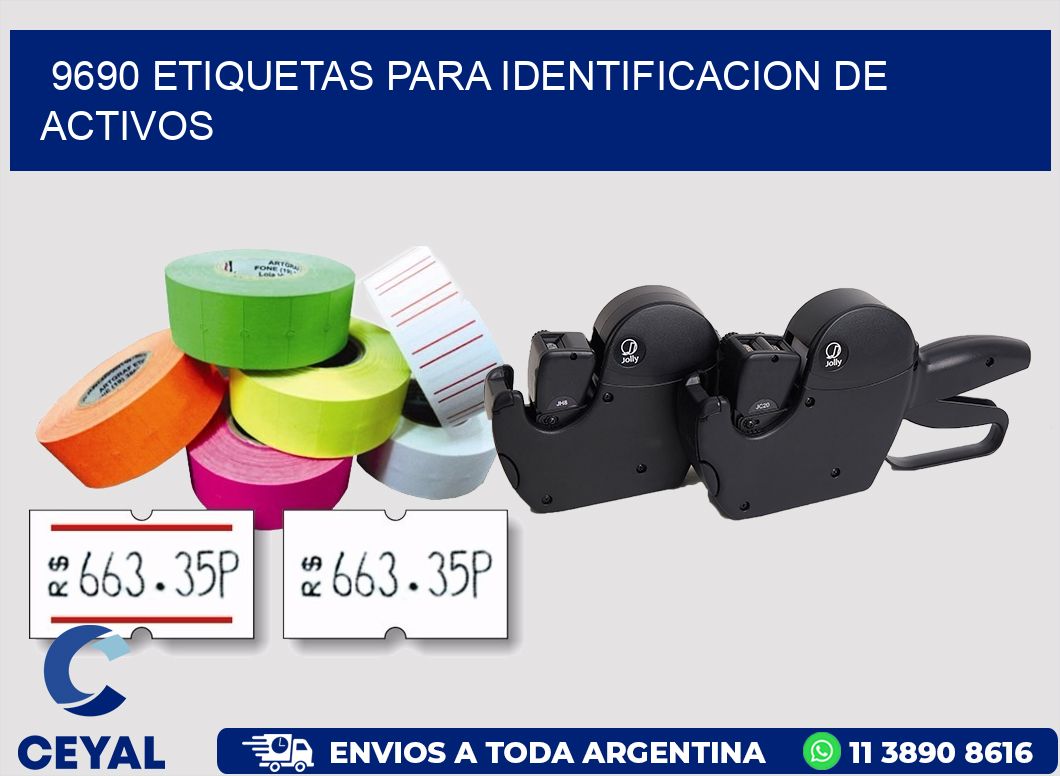 9690 ETIQUETAS PARA IDENTIFICACION DE ACTIVOS