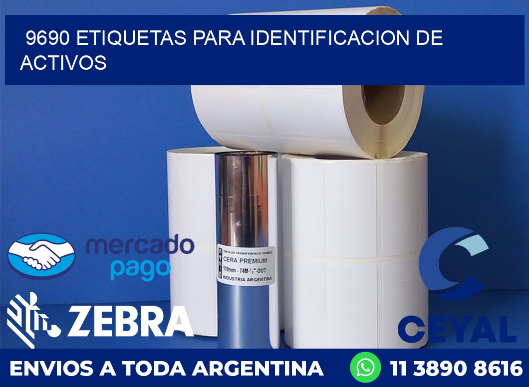 9690 ETIQUETAS PARA IDENTIFICACION DE ACTIVOS
