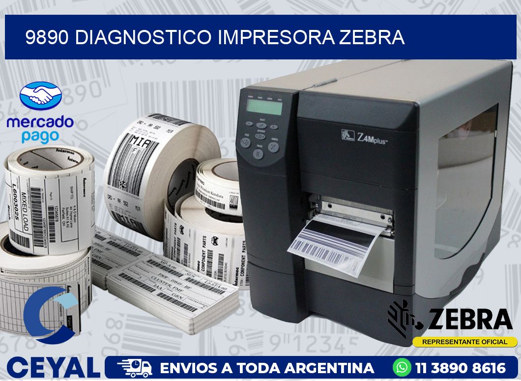 9890 DIAGNOSTICO IMPRESORA ZEBRA