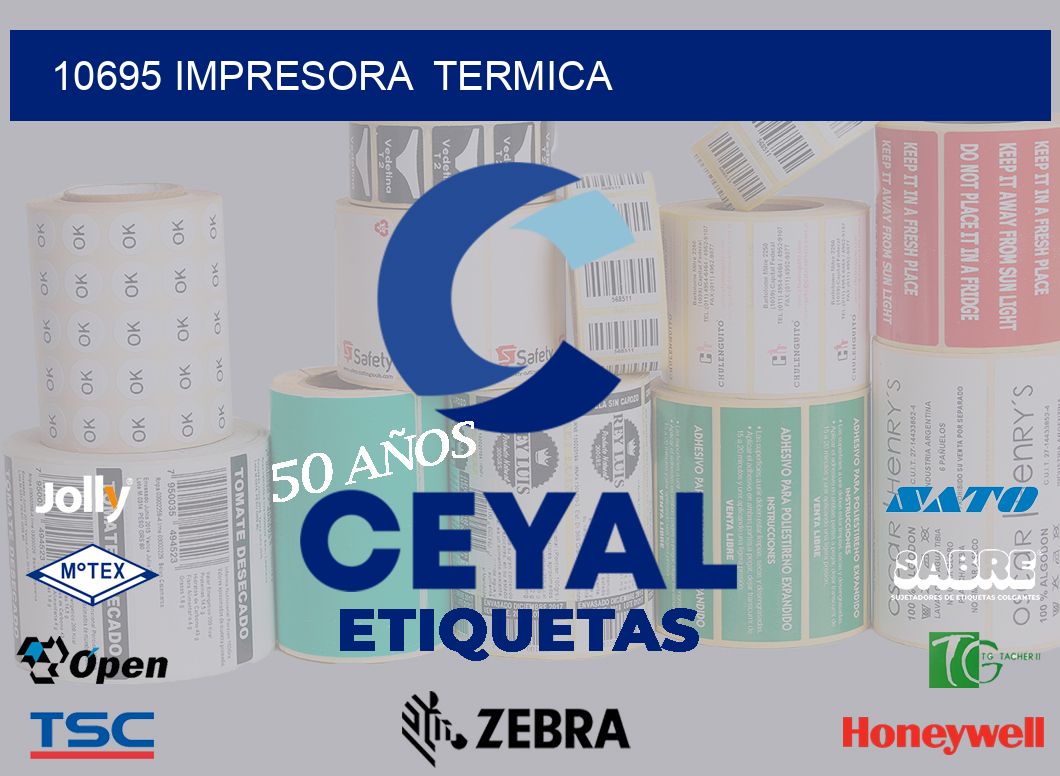 10695 impresora  termica
