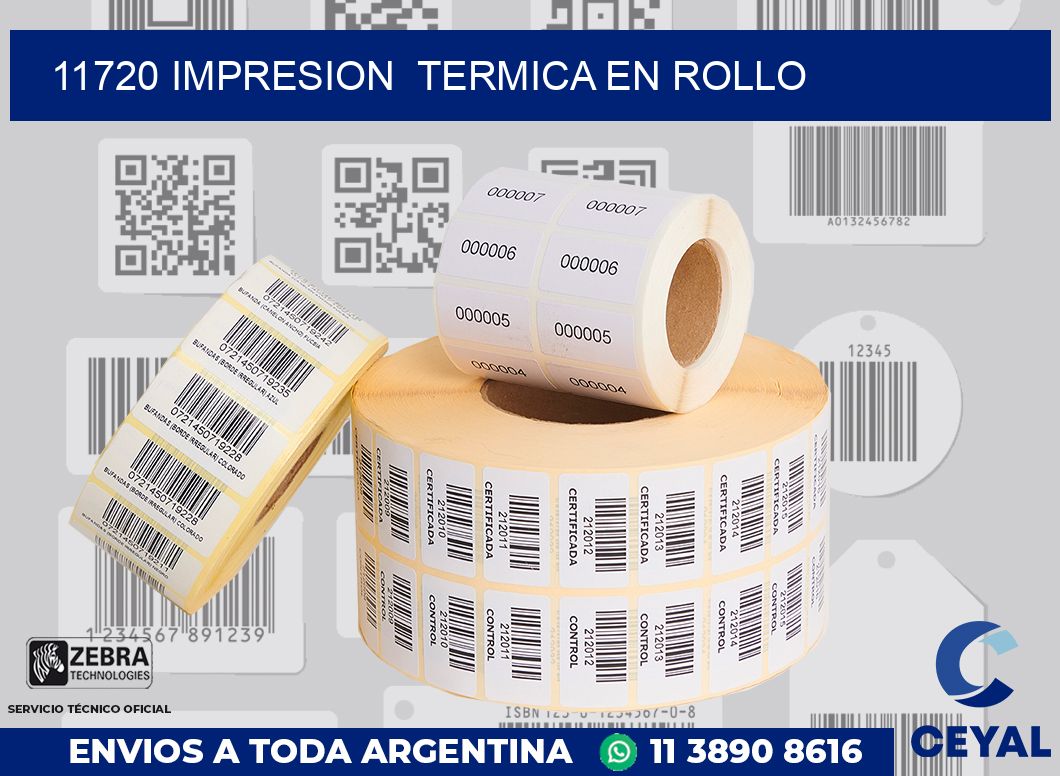 11720 impresion  termica en rollo