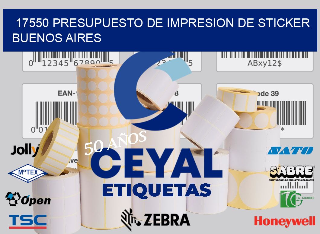 17550 PRESUPUESTO DE IMPRESION DE STICKER BUENOS AIRES
