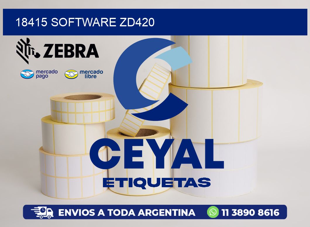 18415 SOFTWARE ZD420