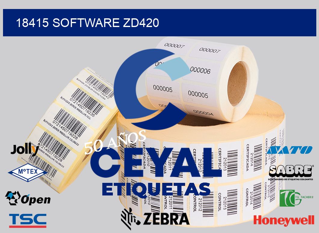 18415 SOFTWARE ZD420