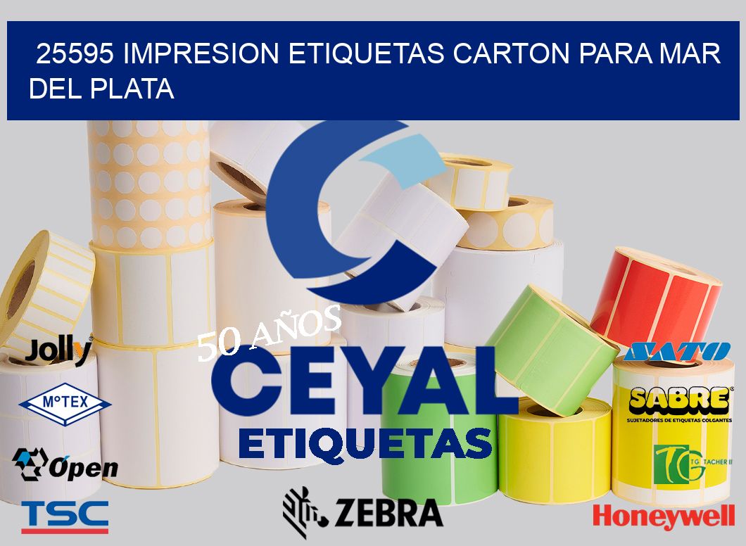 25595 IMPRESION ETIQUETAS CARTON PARA MAR DEL PLATA