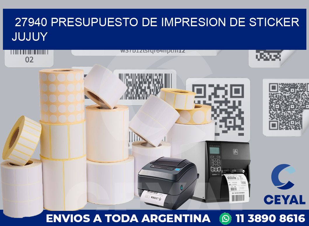 27940 PRESUPUESTO DE IMPRESION DE STICKER JUJUY