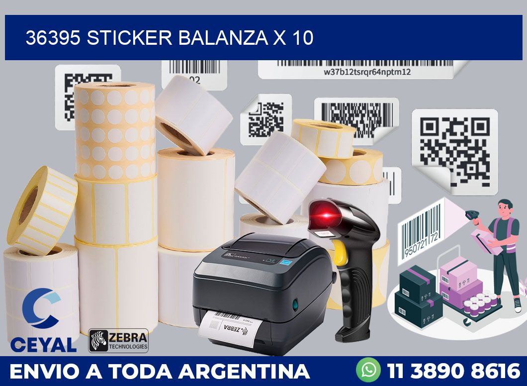 36395 sticker balanza x 10
