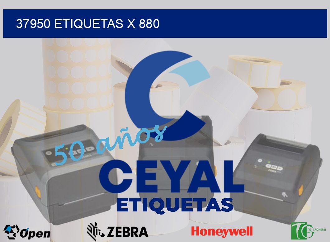 37950 Etiquetas x 880