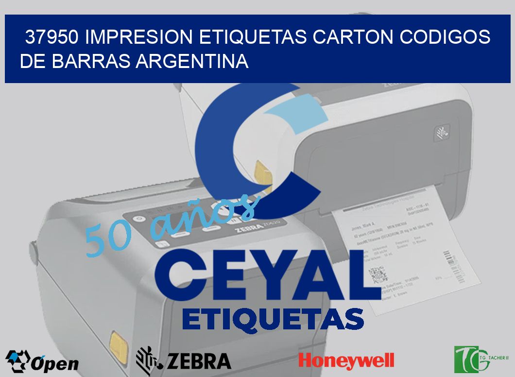 37950 IMPRESION ETIQUETAS CARTON CODIGOS DE BARRAS ARGENTINA