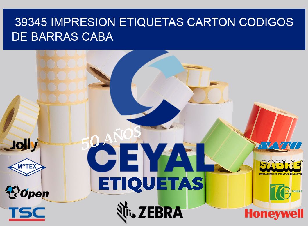39345 IMPRESION ETIQUETAS CARTON CODIGOS DE BARRAS CABA