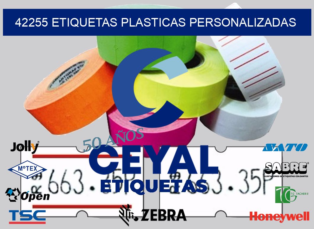 42255 ETIQUETAS PLASTICAS PERSONALIZADAS
