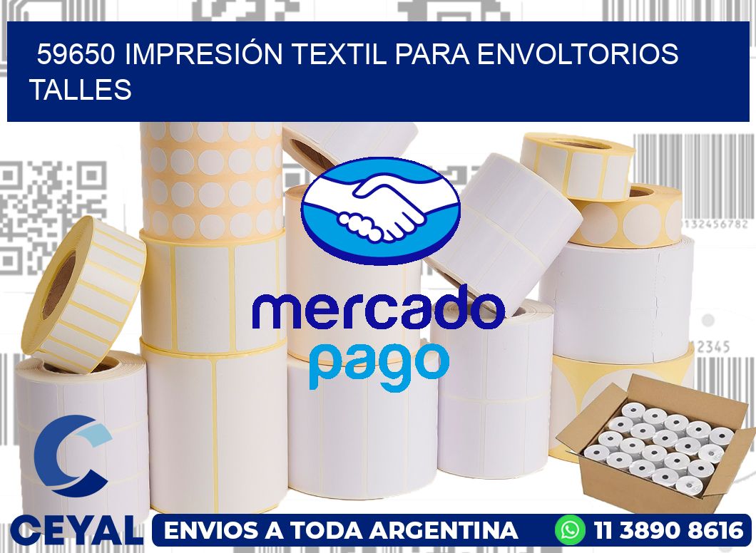 59650 IMPRESIÓN TEXTIL PARA ENVOLTORIOS TALLES