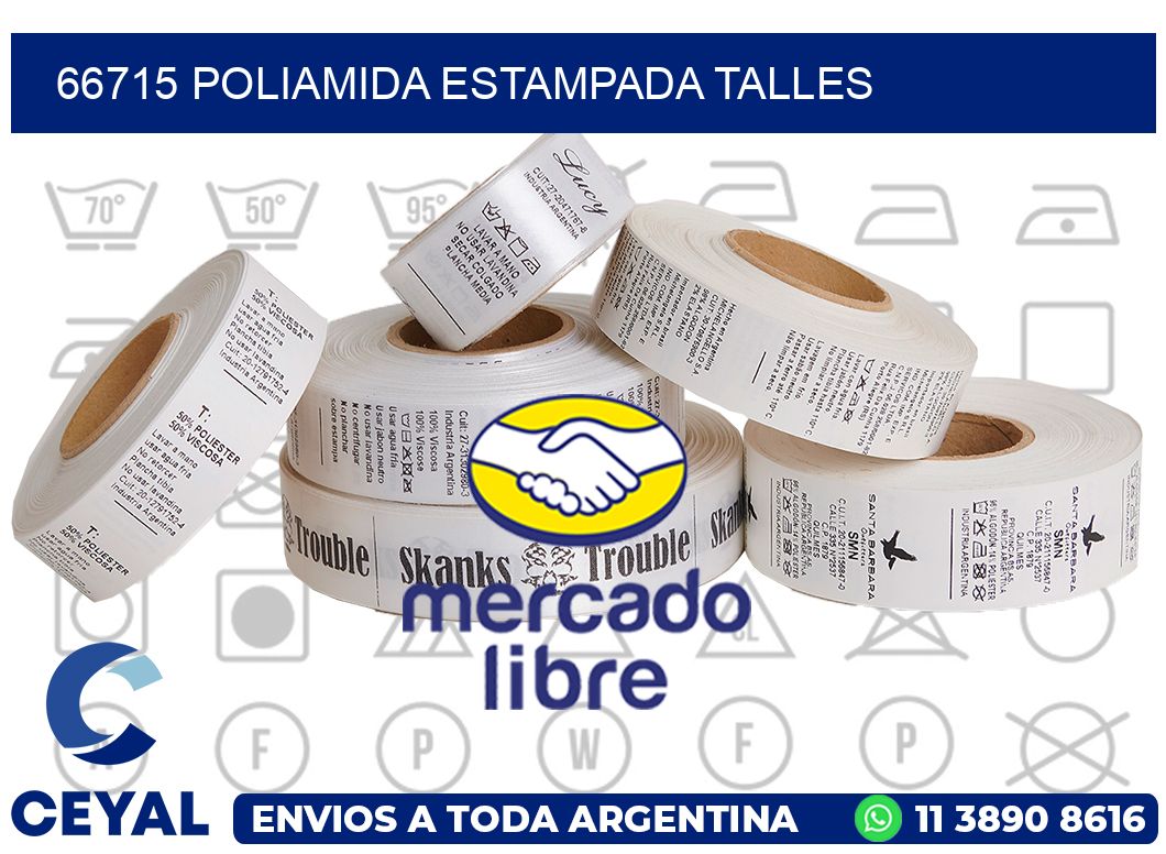 66715 POLIAMIDA ESTAMPADA TALLES