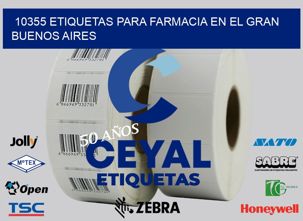 10355 ETIQUETAS PARA FARMACIA EN EL GRAN BUENOS AIRES