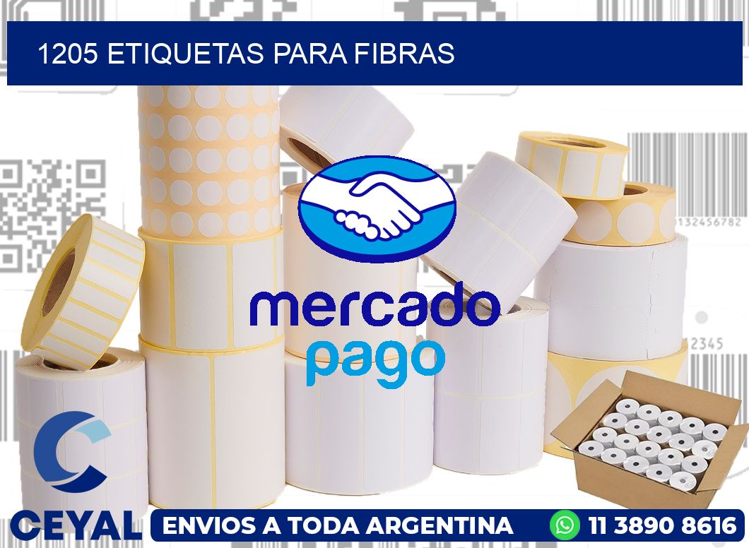 1205 ETIQUETAS PARA FIBRAS