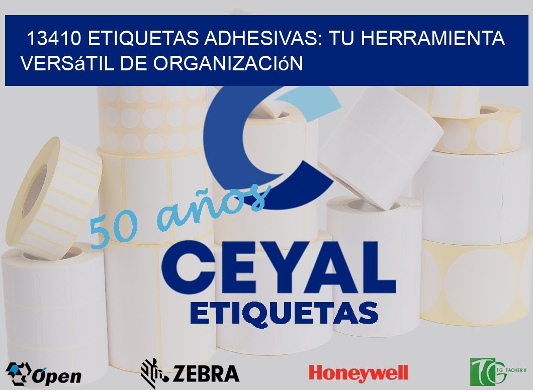 13410 Etiquetas Adhesivas: Tu Herramienta Versátil de Organización