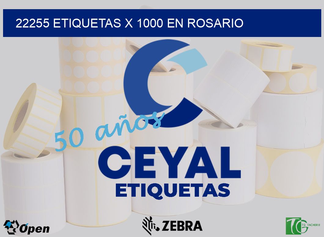 22255 ETIQUETAS X 1000 EN ROSARIO
