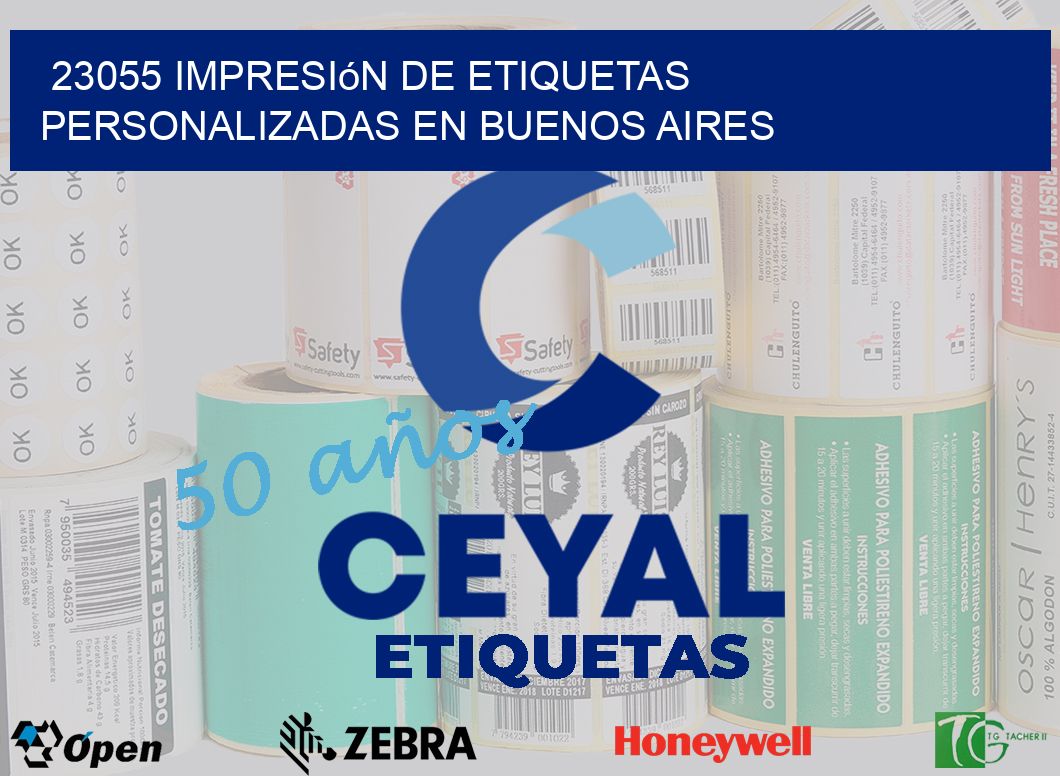 23055 Impresión de Etiquetas Personalizadas en Buenos Aires