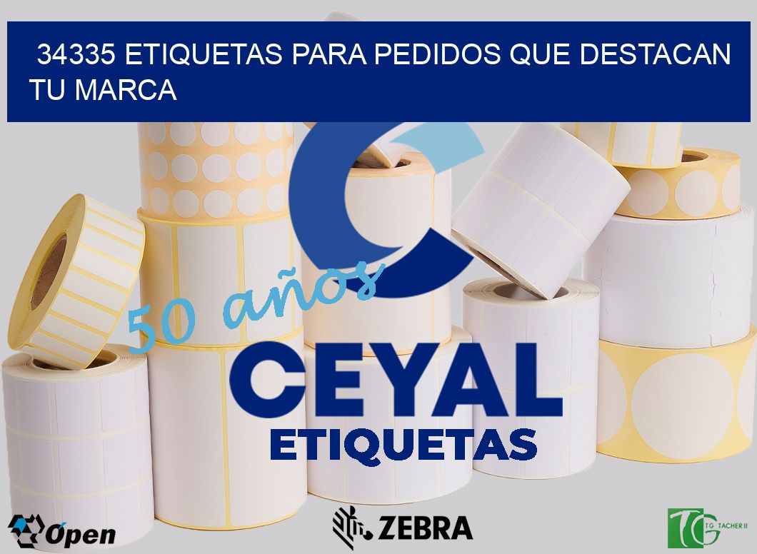 34335 ETIQUETAS PARA PEDIDOS QUE DESTACAN TU MARCA
