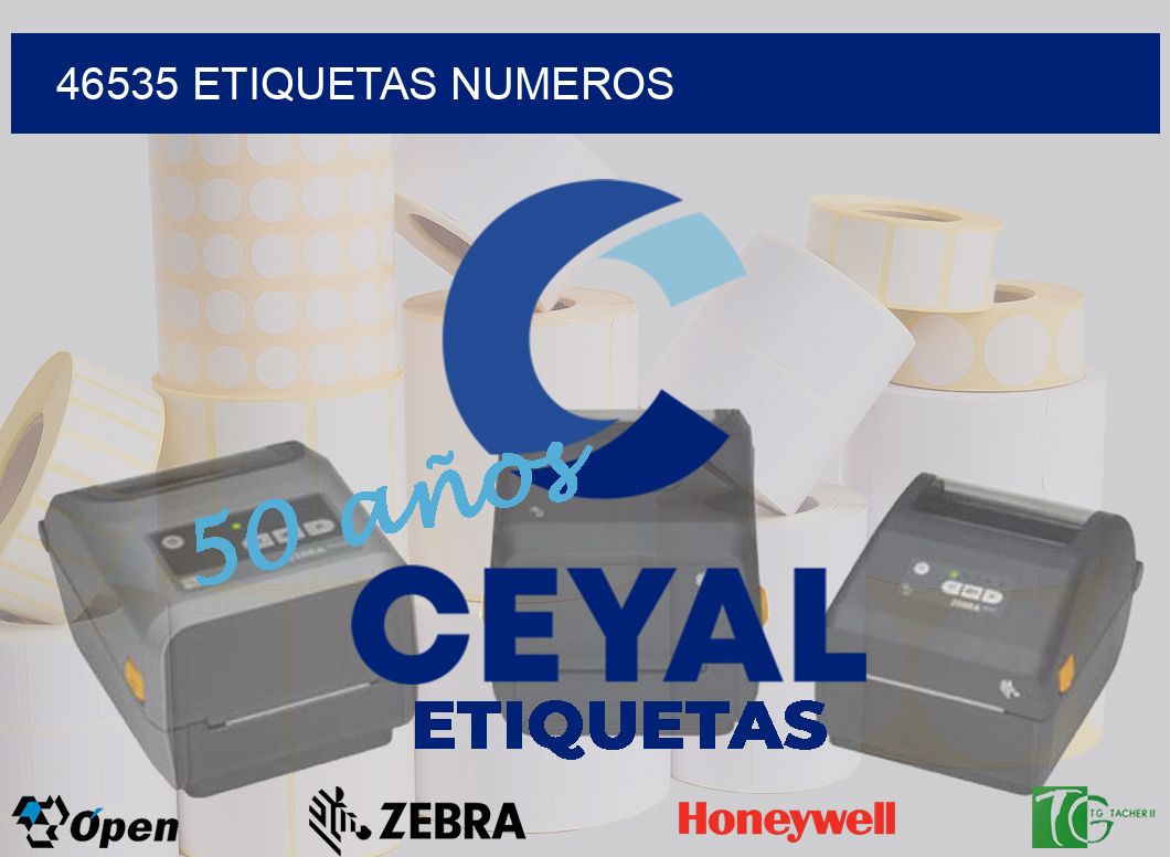 46535 etiquetas numeros