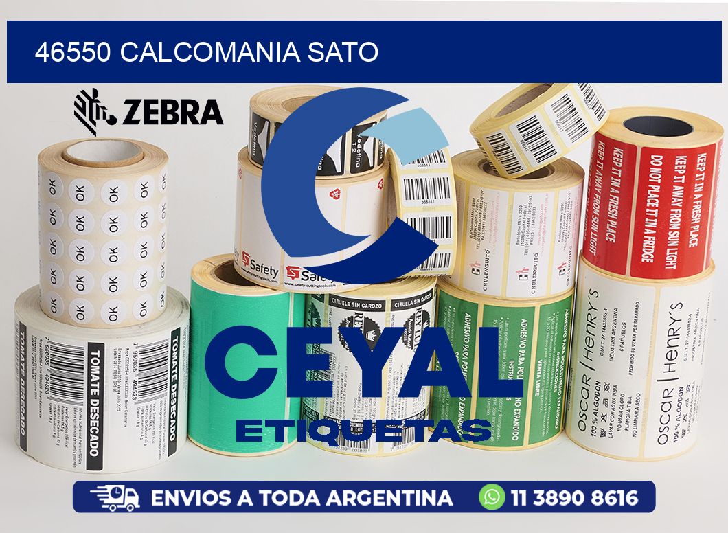 46550 CALCOMANIA SATO