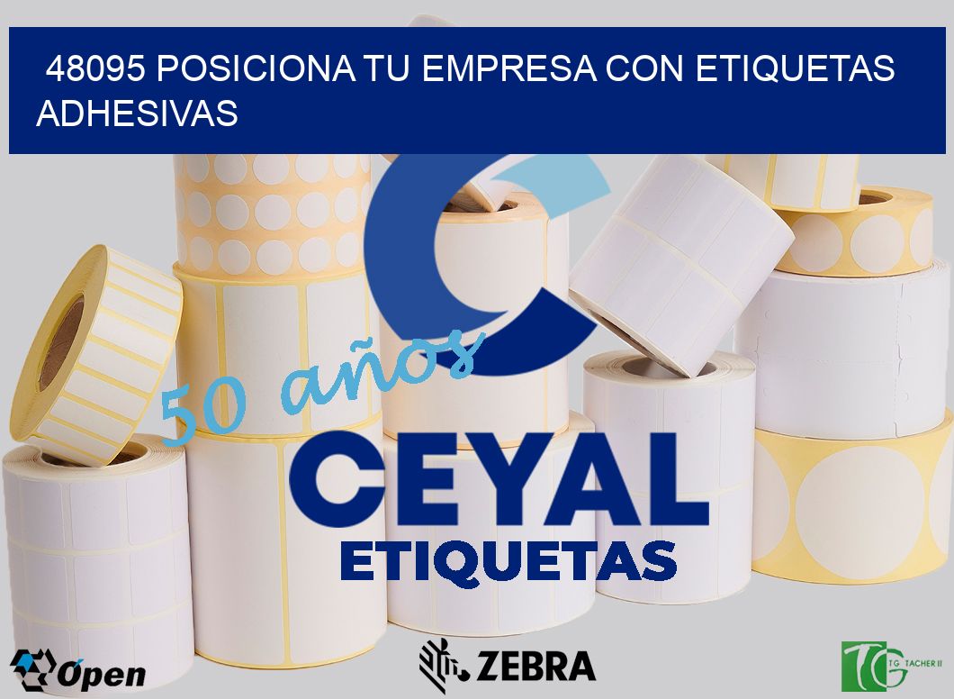 48095 POSICIONA TU EMPRESA CON ETIQUETAS ADHESIVAS