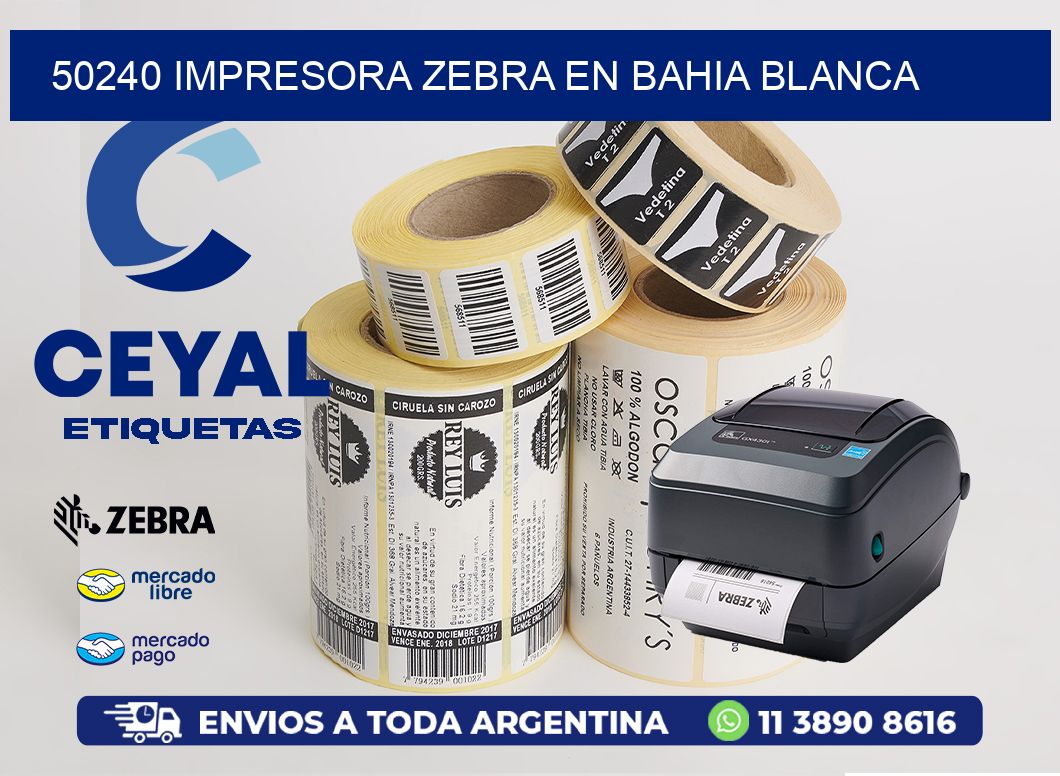 50240 IMPRESORA ZEBRA EN BAHIA BLANCA