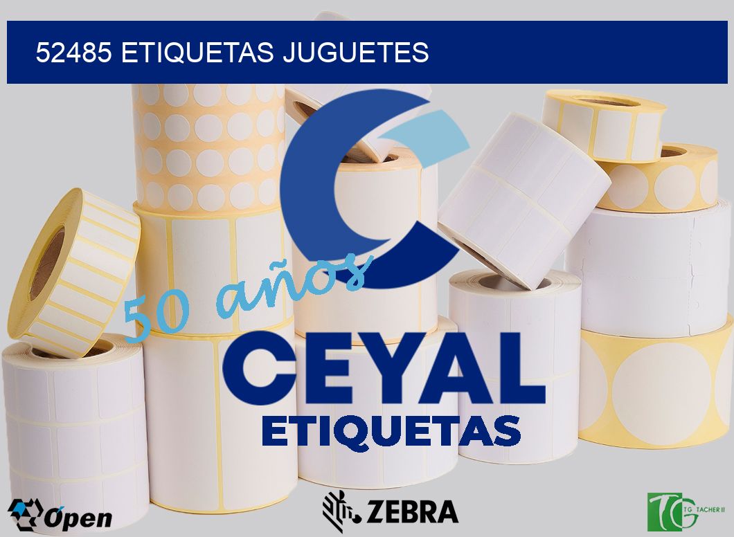 52485 etiquetas juguetes