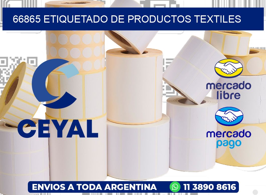 66865 ETIQUETADO DE PRODUCTOS TEXTILES