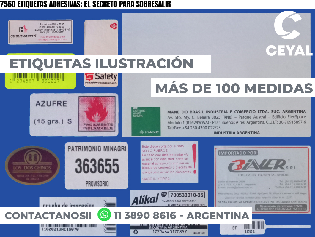 7560 ETIQUETAS ADHESIVAS: EL SECRETO PARA SOBRESALIR