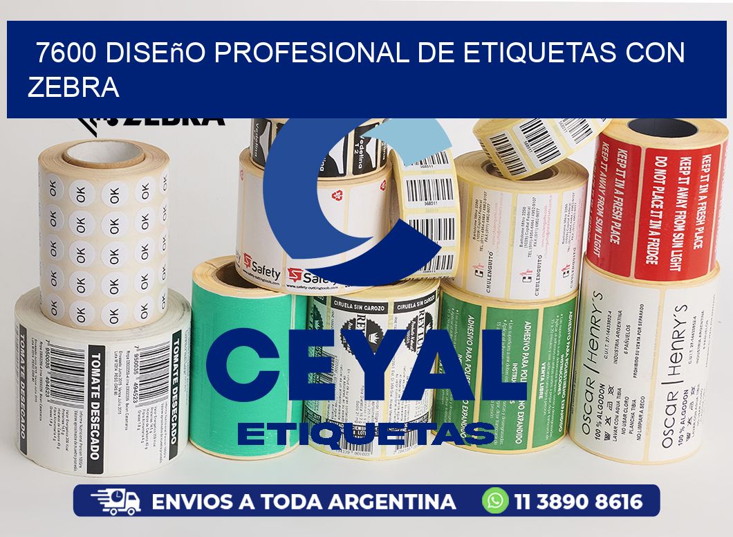 7600 Diseño Profesional de Etiquetas con Zebra