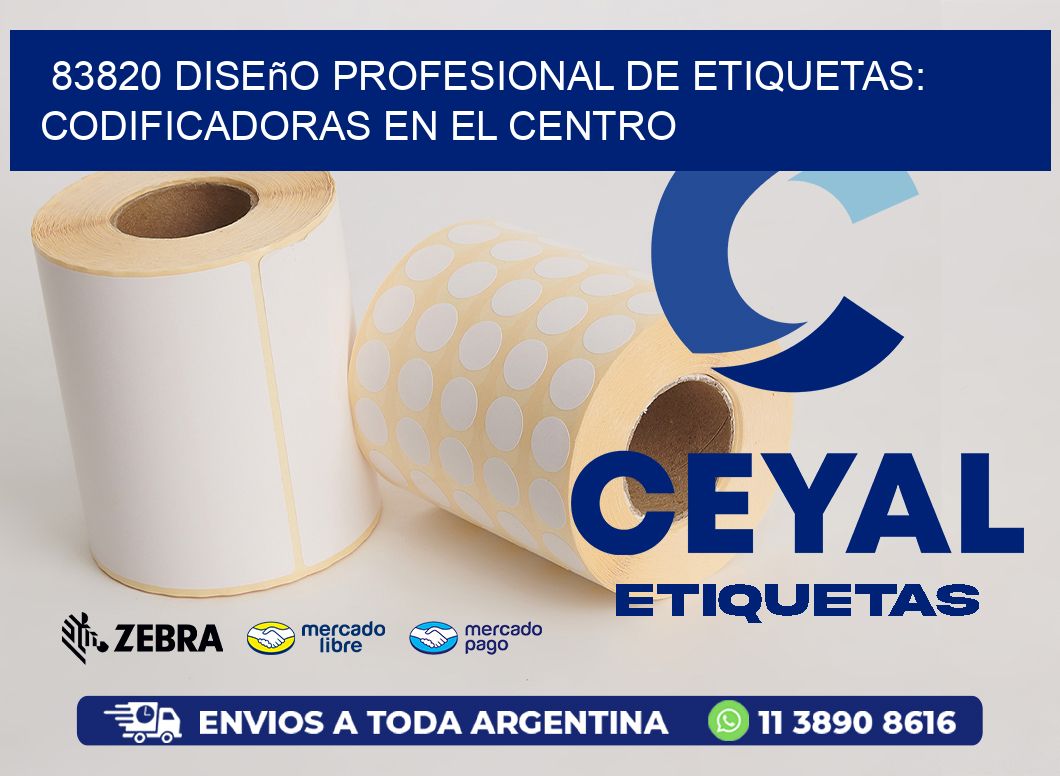 83820 Diseño Profesional de Etiquetas: Codificadoras en el Centro