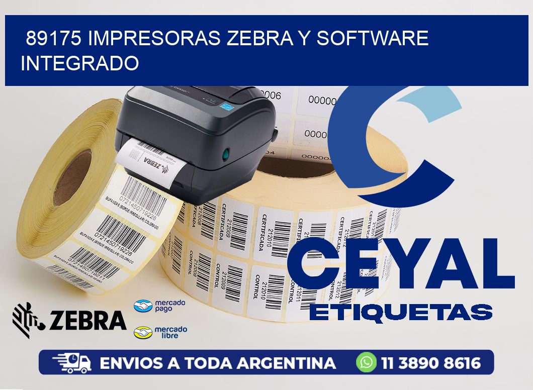 89175 Impresoras Zebra y Software Integrado