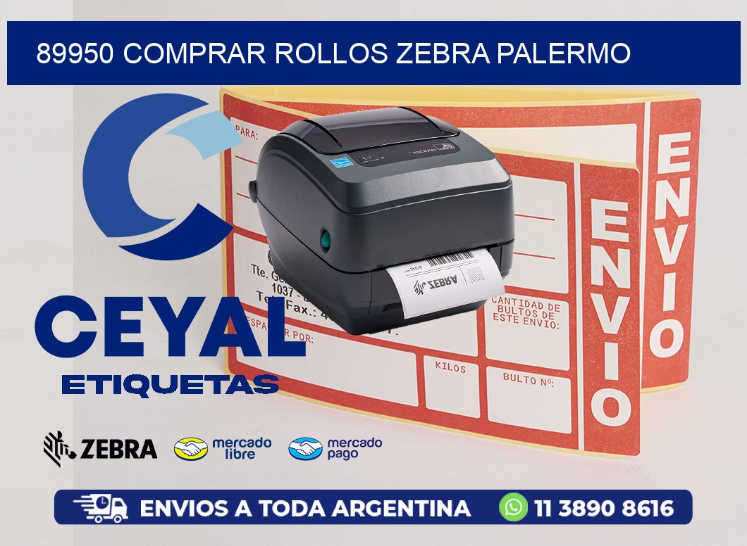89950 COMPRAR ROLLOS ZEBRA PALERMO