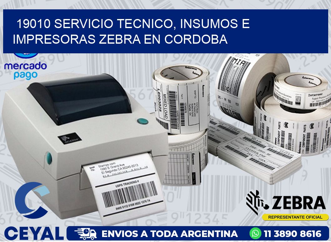 19010 SERVICIO TECNICO, INSUMOS E IMPRESORAS ZEBRA EN CORDOBA
