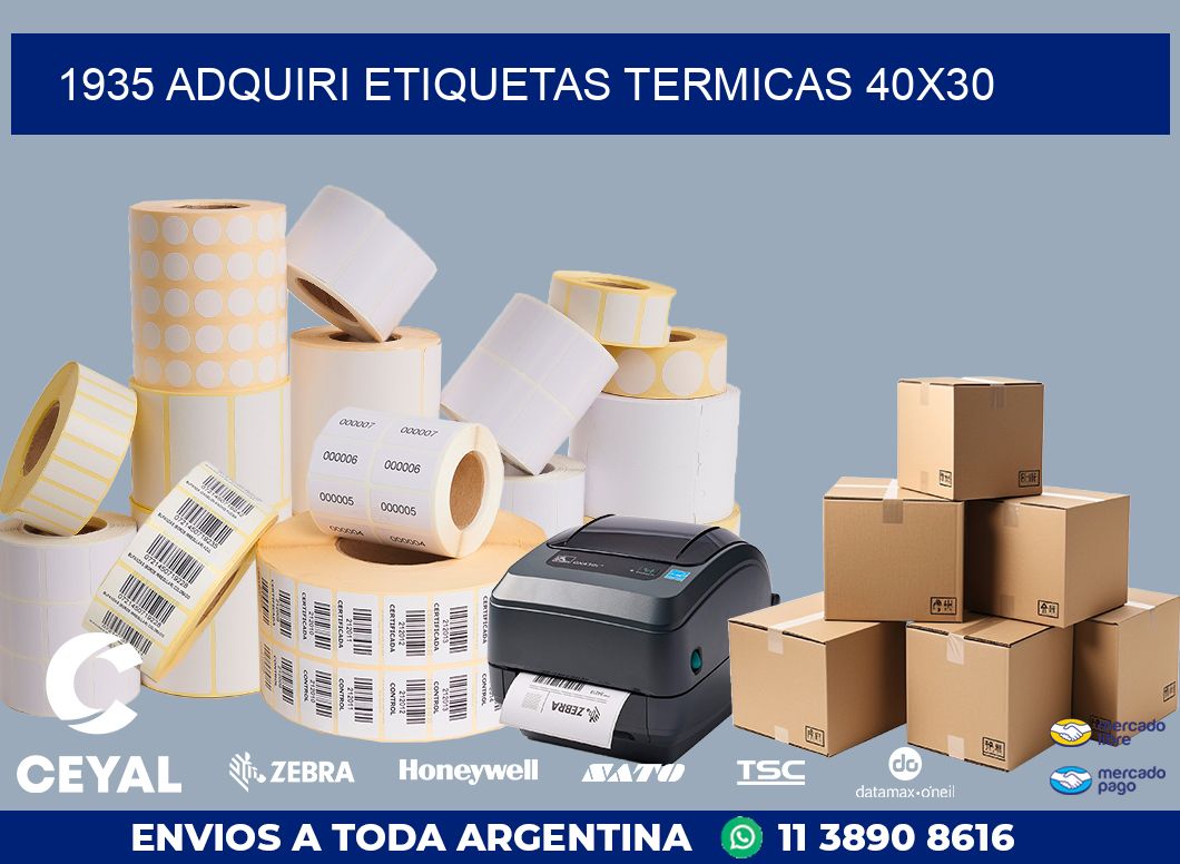 1935 ADQUIRI ETIQUETAS TERMICAS 40X30