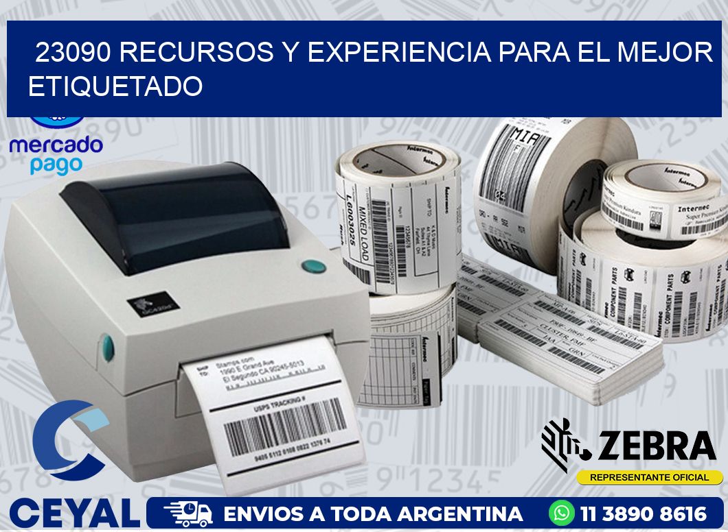23090 RECURSOS Y EXPERIENCIA PARA EL MEJOR ETIQUETADO