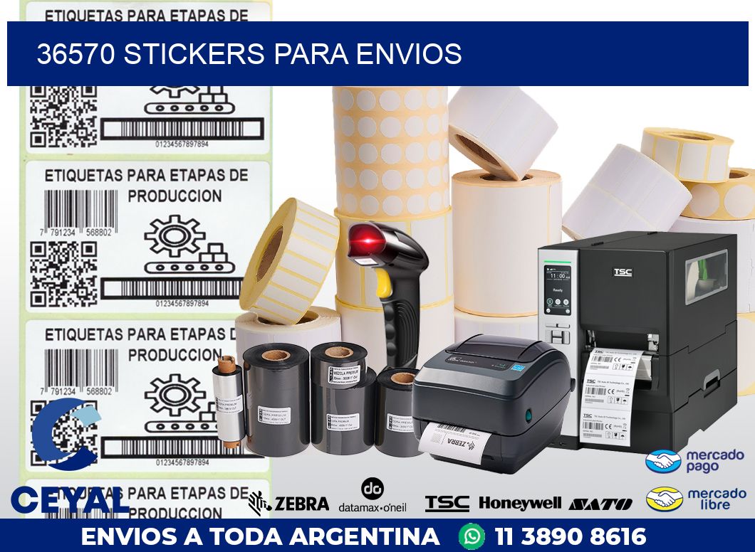 36570 STICKERS PARA ENVIOS
